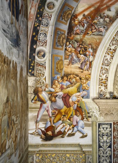Apocalipse, do ciclo de afrescos do Juízo Final de Luca Signorelli