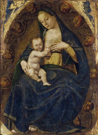 Enfermagem Madonna, c. 1482-1485. de Luca Signorelli
