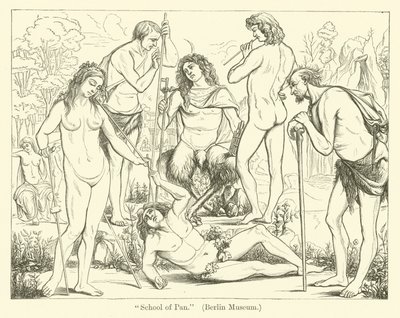 Escola de Pan (gravura) de Luca Signorelli