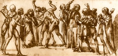 Estudos de Luca Signorelli, 1913 de Luca Signorelli