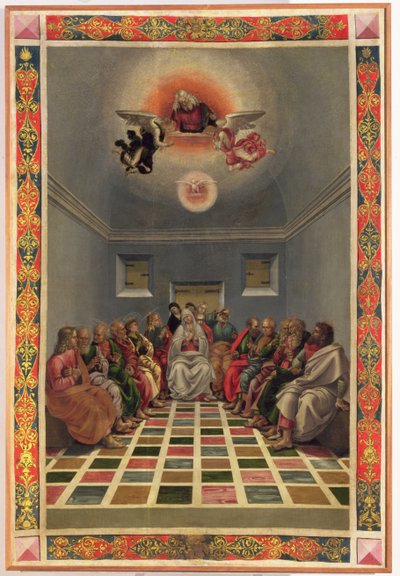 A descida do Espírito Santo de Luca Signorelli