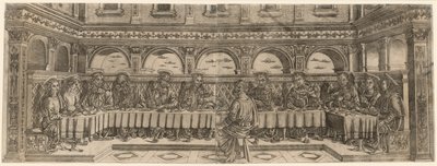 A Última Ceia (par) de Lucantonio degli Uberti