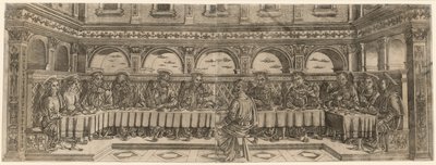 O par da Última Ceia, cerca de 1500. de Lucantonio degli Uberti