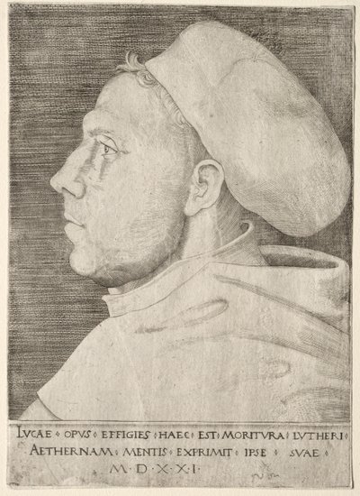 Martinho Lutero de Lucas Cranach