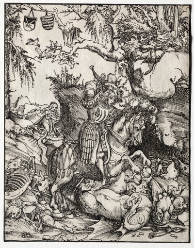 São Jorge matando o dragão de Lucas Cranach