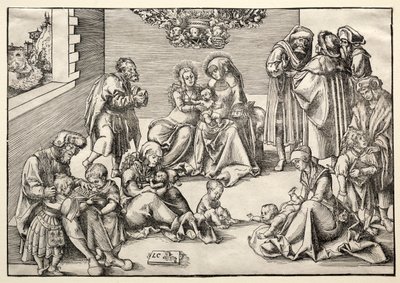 A Sagrada Família e Parentes de Lucas Cranach