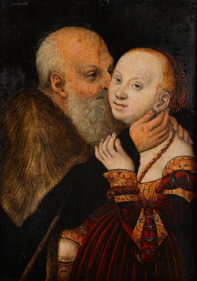 O par desajustado de Lucas Cranach d. Ä.