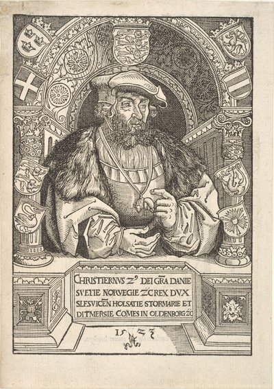 Rei Cristiano II da Dinamarca de Lucas Cranach d.Æ.