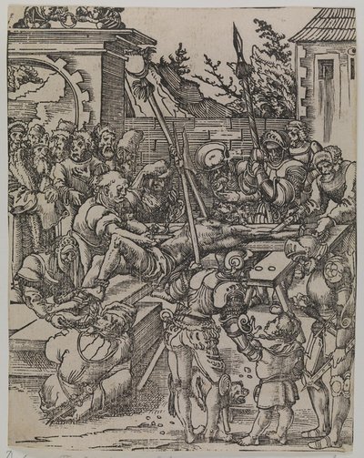 O Martírio de São Bartolomeu de Lucas Cranach d.Æ.