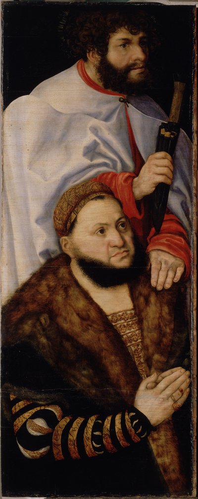 Retábulo da Virgem, ou chamado Retábulo dos Príncipes [ala esquerda] de Lucas Cranach the Elder