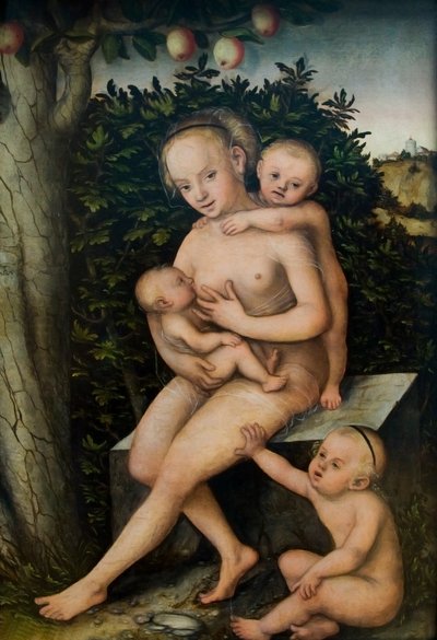 Caritas de Lucas Cranach the Elder