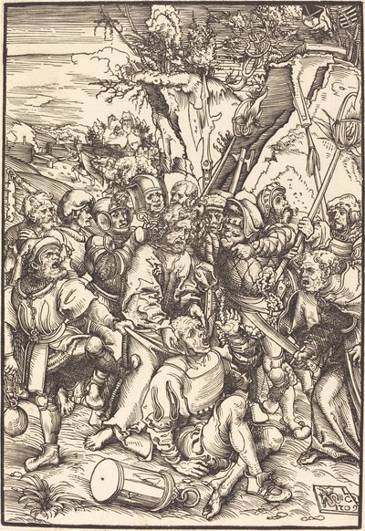 Cristo levado cativo de Lucas Cranach the Elder