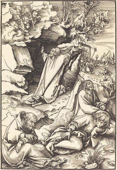 Christ on the Mount of Olives de Lucas Cranach the Elder