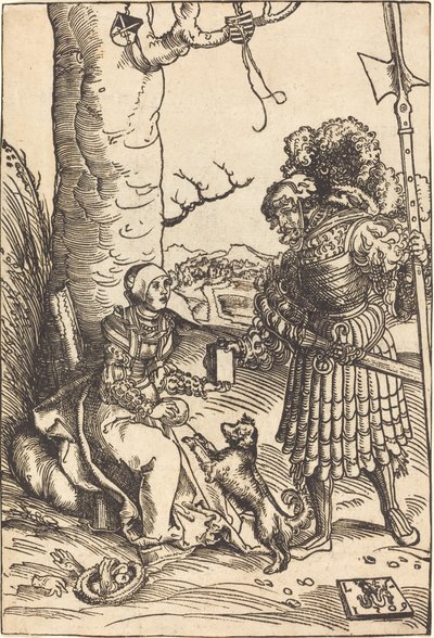 Davi e Abigail de Lucas Cranach the Elder