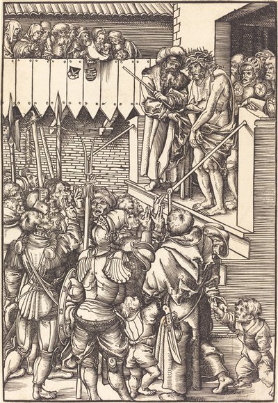 Eis o homem de Lucas Cranach the Elder