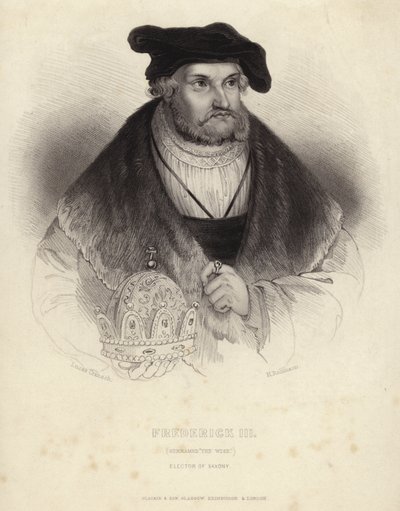 Frederico III da Saxônia de Lucas Cranach the Elder