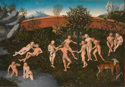 Alemão: Das Goldene Zeitalter A Idade de Ouro de Lucas Cranach the Elder