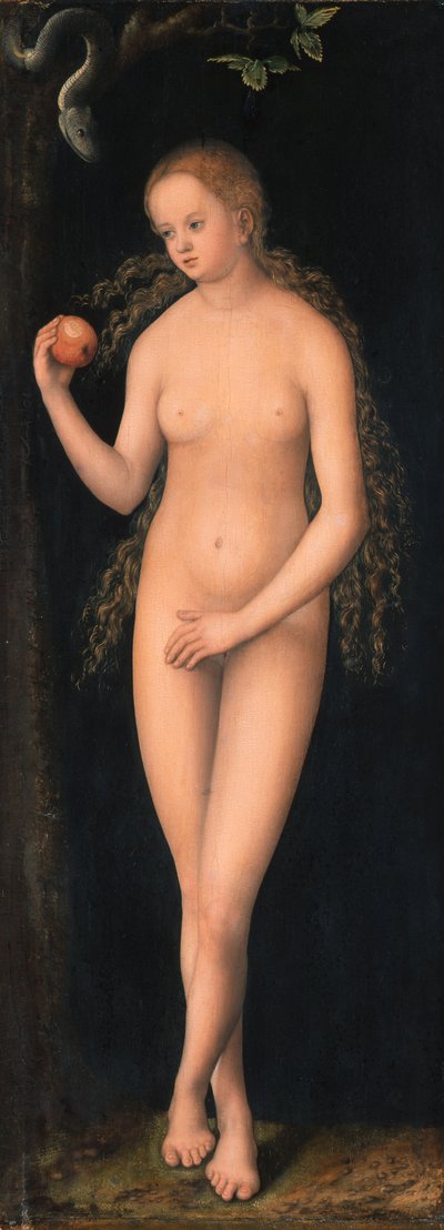 Alemão: Eva Eve de Lucas Cranach the Elder