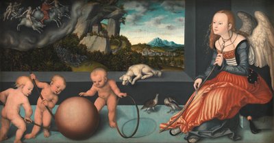 Alemão: Melancholia Melancholy de Lucas Cranach the Elder