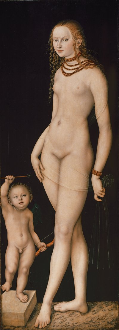 Alemão: Venus und Amor Venus and Cupid de Lucas Cranach the Elder