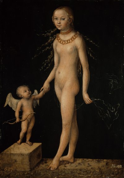 Alemão: Venus und Amor Venus and Cupid de Lucas Cranach the Elder