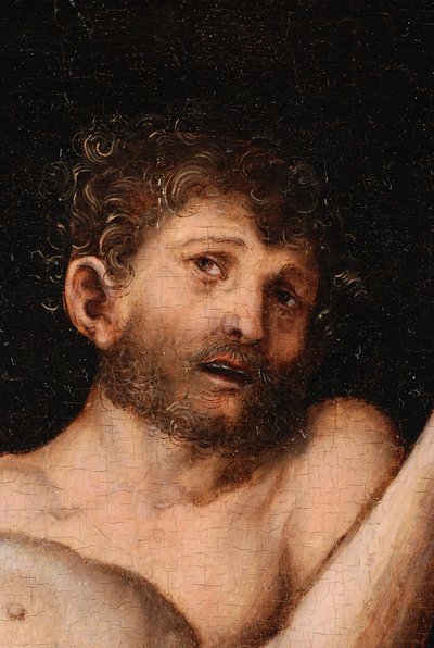 Hércules e Antaeus de Lucas Cranach the Elder