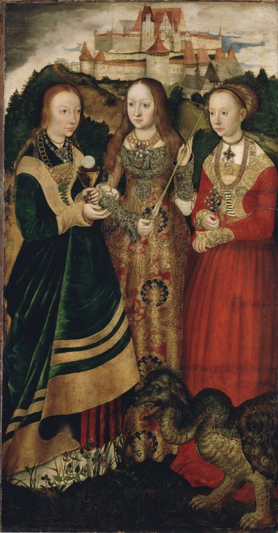 Altar de Santa Catarina de Lucas Cranach the Elder