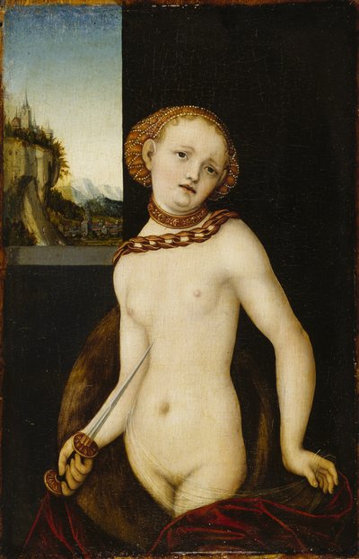 Lucrécia de Lucas Cranach the Elder