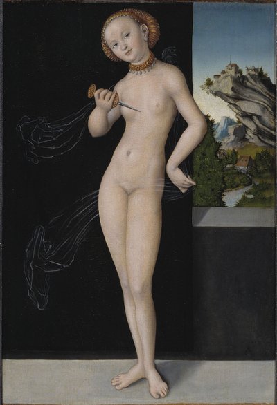 Lucretia, 1528 de Lucas Cranach the Elder