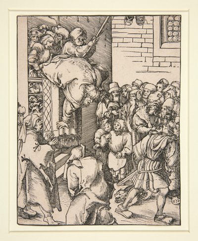 Martírio de São Tiago Menor de Lucas Cranach the Elder