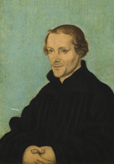 Retrato de Philipp Melanchton de Lucas Cranach the Elder