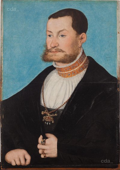 Retrato do Príncipe Joaquim de Lucas Cranach the Elder