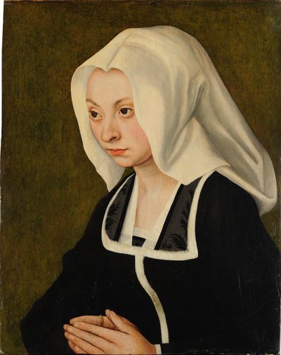 Retrato de uma mulher de Lucas Cranach the Elder