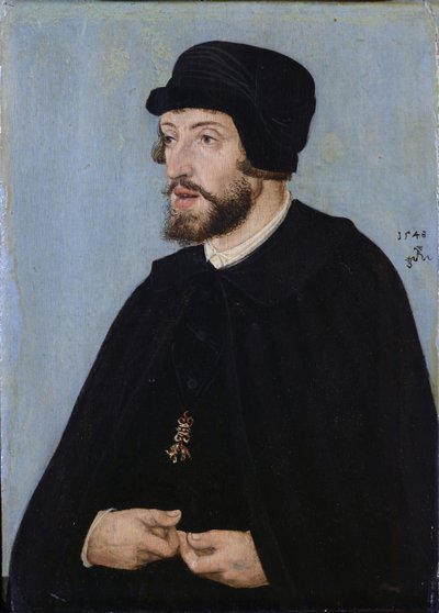 Retrato do rei Fernando I. de Lucas Cranach the Elder