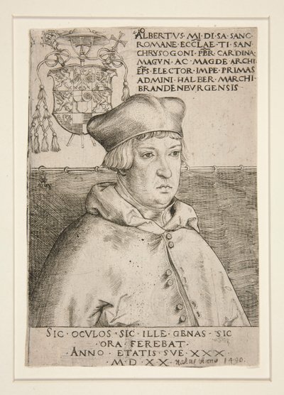 O Cardeal Albrecht de Brandenburgo de Lucas Cranach the Elder