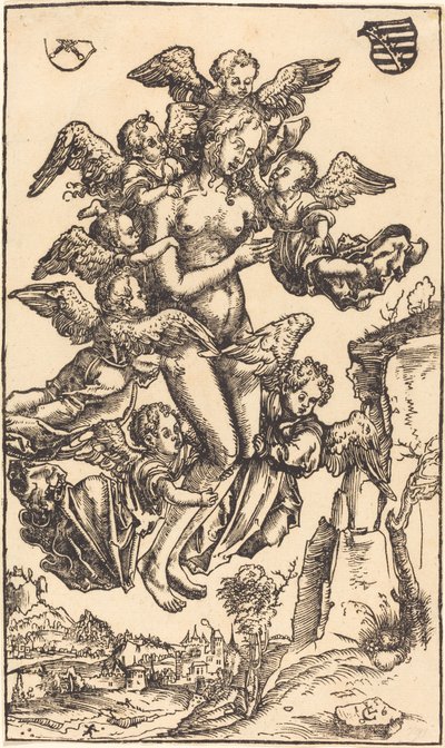 O Êxtase de Santa Maria Madalena de Lucas Cranach the Elder