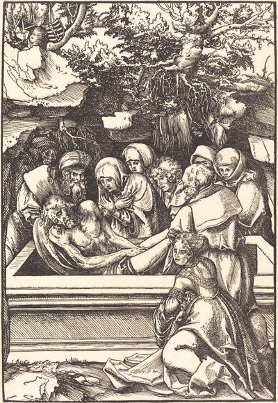 O sepultamento de Lucas Cranach the Elder