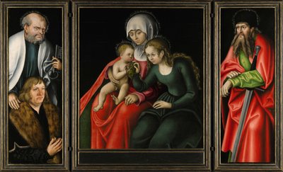 O retábulo de Feilitzsch de Lucas Cranach the Elder