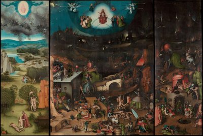 O Juízo Final, ca. 1524 de Lucas Cranach the Elder
