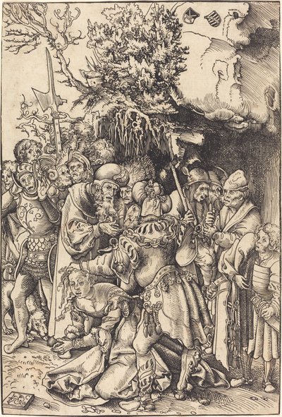 O Martírio de Santa Bárbara de Lucas Cranach the Elder