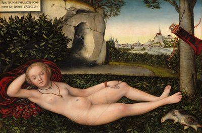 A Ninfa da Primavera de Lucas Cranach the Elder