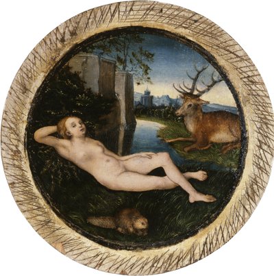 A ninfa da primavera de Lucas Cranach the Elder