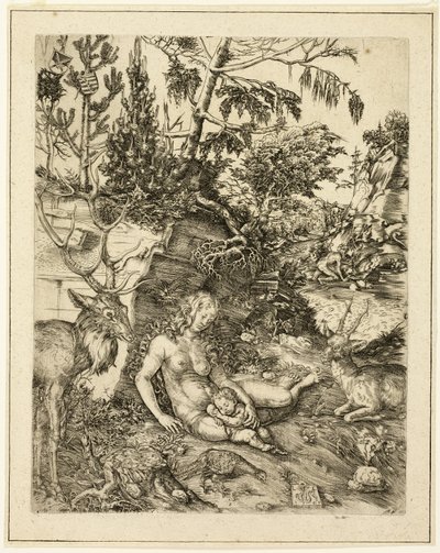 A penitência de São João Crisóstomo de Lucas Cranach the Elder