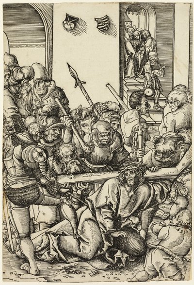 O caminho para o Calvário, da Paixão de Lucas Cranach the Elder