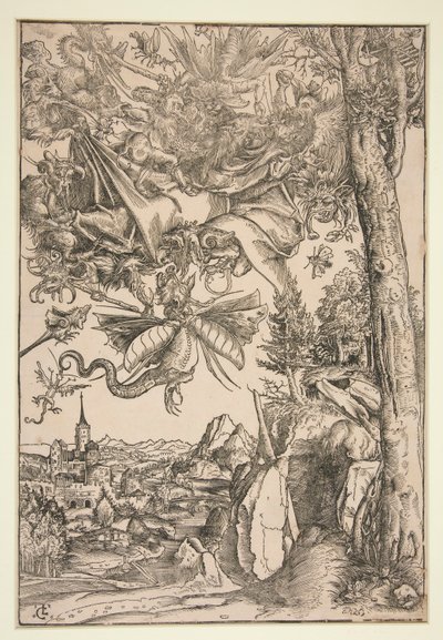 As Tribulações de Santo António de Lucas Cranach the Elder