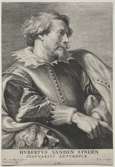 Retrato de Hubert van den Eyden de Lucas Emil Vorsterman