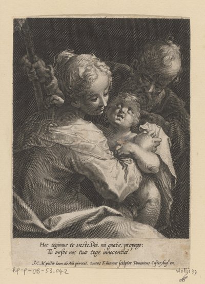 familia sagrada de Lucas Kilian