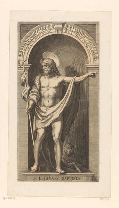 João de Doper Christelijk Heiligdom (título da série) O Santuário Cristão (título da série) de Lucas Kilian
