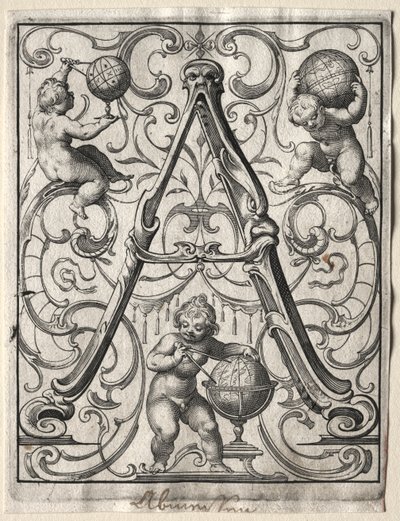 Novo livreto ABC: A, 1627. de Lucas Kilian