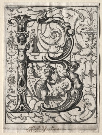 Novo livreto ABC: B, 1627. de Lucas Kilian